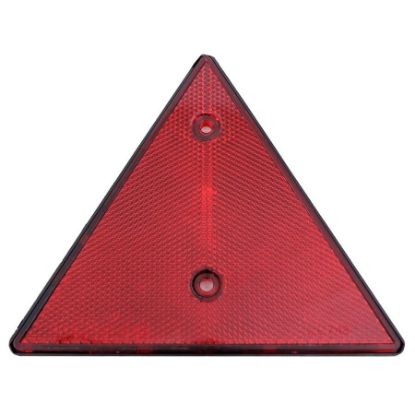 Picture of Odsevnik trikotni rdeči 160x140 mm
