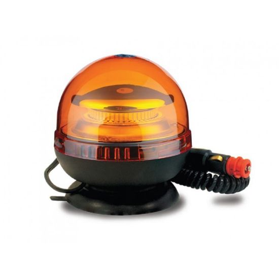 Picture of LED Rotating beacon, magnetic, 12/24V, Electra