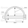 Picture of Shaft locking pin, O6mm - semicircular locking (2 pcs pack)