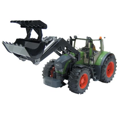 Bild von Spielzeug, Traktor Fendt 936 Vario mit Frontlader