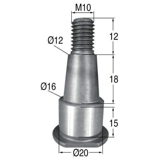 Picture of Drive pin for mower, BCS 600-700