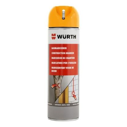 Picture of Marker spray, yellow, 500ml, Würth