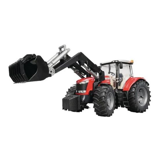 Picture of Toy, Massey Ferguson 7600 tractor with frontloader