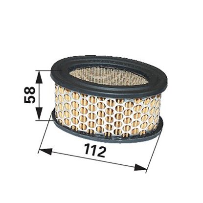 Bild von Filter zraka ovalni L=112,V=58 - Tecumseh 33268