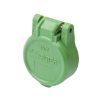 Picture of Quick coupler dust cap with spring, green