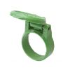 Picture of Quick coupler dust cap with spring, green