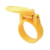 Picture of Quick coupler dust cap with spring, yellow