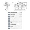 Picture of Mulcher bearing, UCFL 208 (Bore: O40)