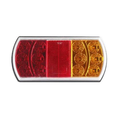 Bild von Svetilka stop Led rumeno/rdeča desna 165x80mm 15xLed