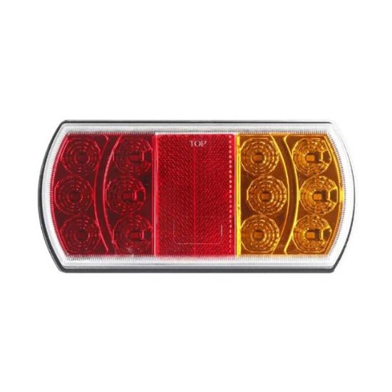 Bild von Svetilka stop Led rumeno/rdeča desna 165x80mm 15xLed