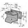 Picture of Trailer coupling with 4 bolts, 6000kg towing load/500kg pressure load)