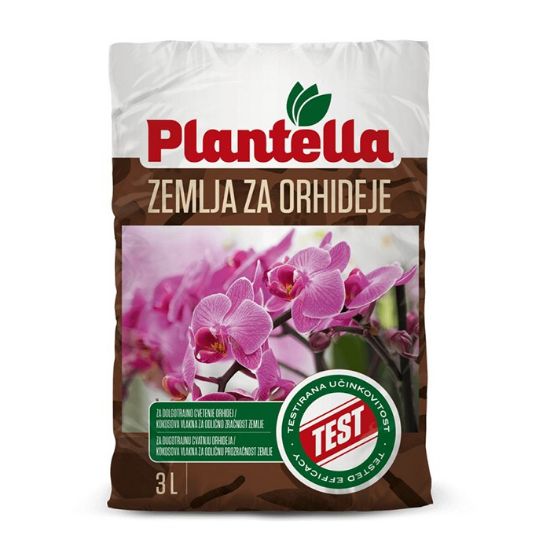 Slika Zemlja za orhideje 3L Plantella